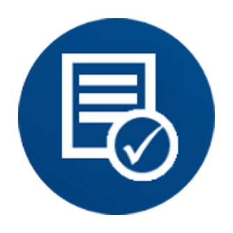 Clipboard tick icon