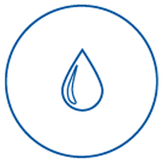 Icon image of drop of liquid